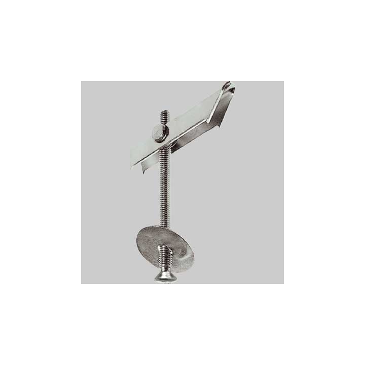 ANCORA A SOFFITTO ACCIAIO CON VITE DOPPIA 'BK-DD' - M6