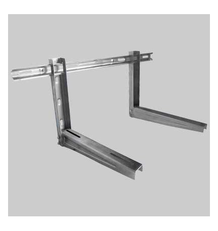 STAFFA PER CONDIZIONATORI ACCIAIO INOX AISI 304 - 450 x 400 x 800