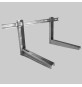 STAFFA PER CONDIZIONATORI ACCIAIO INOX AISI 304 - 450 x 400 x 800