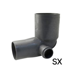 CURVA WC RID. 100/90 1 ATTACCO Diam. 40 Sinistro