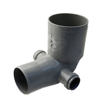 CURVA WC RID. 100/90 2 ATTACCHI Diam. 40