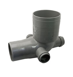 CURVA WC RID. 100/90 3 ATTACCHI Diam. 40
