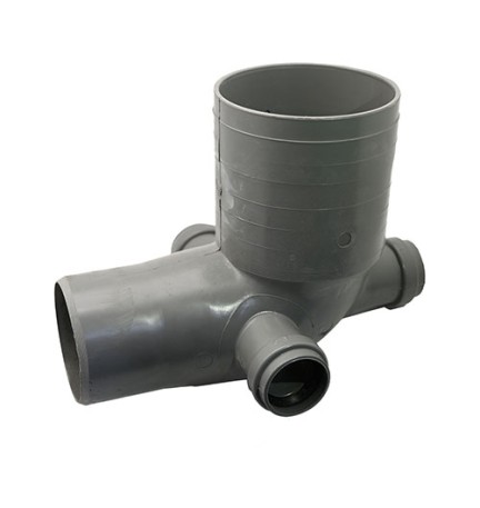 CURVA WC RID. 100/90 3 ATTACCHI Diam. 40