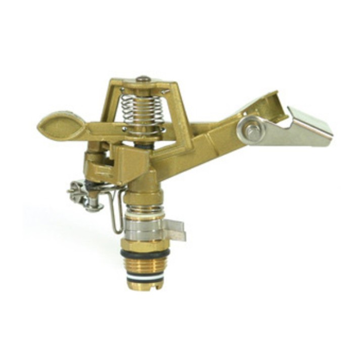 IRRIGATORE A SETTORI OTTONE 1/2 AR056 P/AREA 25 M
