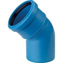 CURVA TRI-PLUS 45° VALSIR Diam. 40 45°