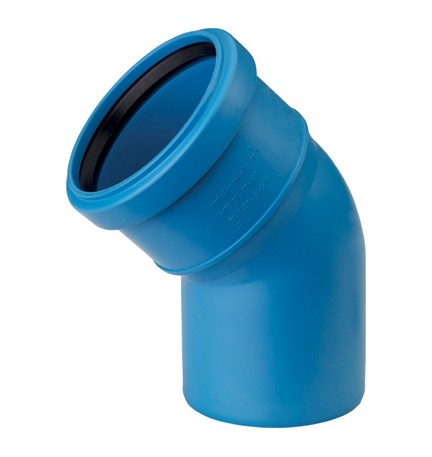 CURVA TRI-PLUS 45° VALSIR Diam. 50 45°