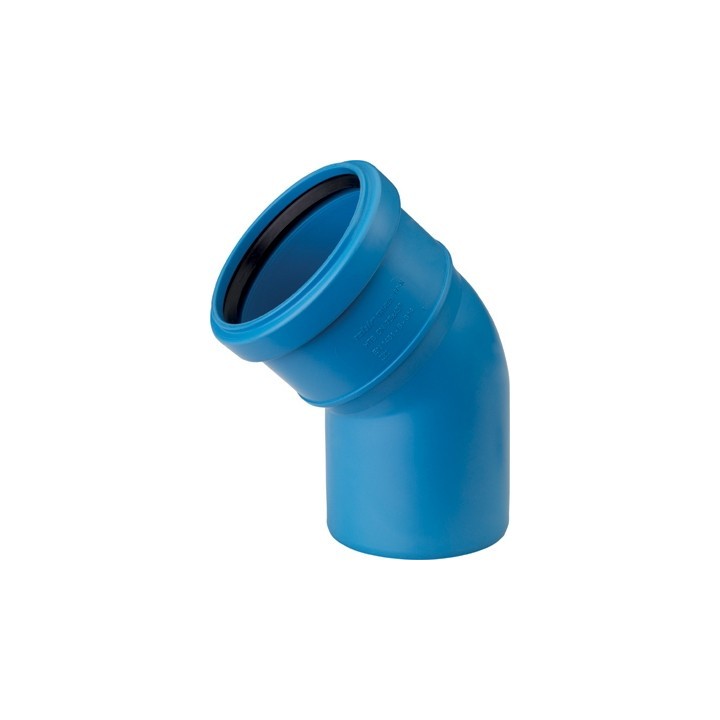 CURVA TRI-PLUS 45° VALSIR Diam. 90 45°
