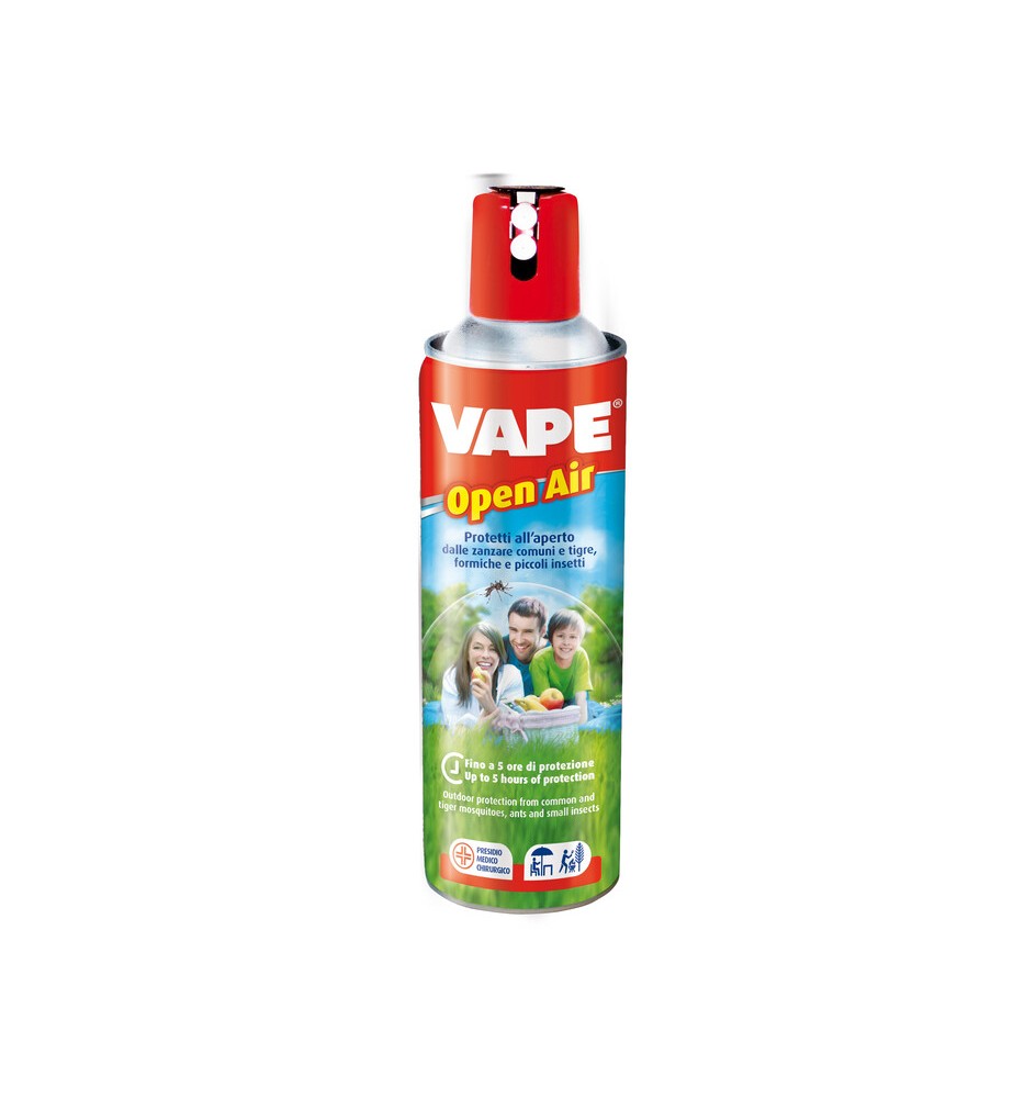ANTIZANZARE VAPE OPEN AIR PROTEZ SPAZI APER 500ML