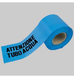 NASTRO AVVERTITORE PER TUBAZIONI SOTTOSUOLO - Blu - acqua