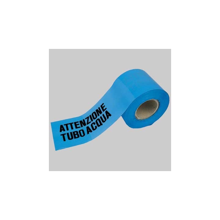 NASTRO AVVERTITORE INTERINOX PER TUBAZIONI SOTTOSUOLO - Blu-acqua