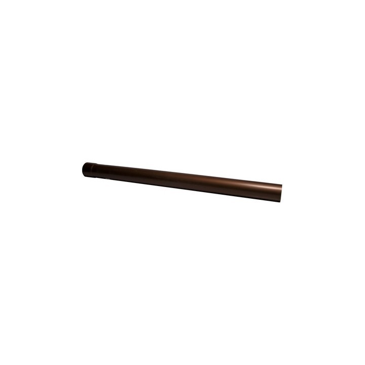 TUBO PLUVIALE COLORE MT 1 Diam. 80 - Rame rosso