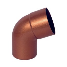 CURVA PLUVIALE 67° Diam.80 - Rame rosso
