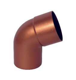 CURVA PLUVIALE 67° Diam.80 - Rame rosso