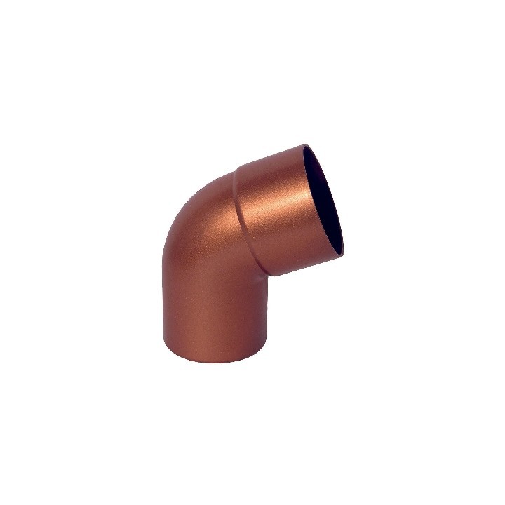 CURVA PLUVIALE 67° Diam.80 - Rame rosso