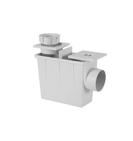 POZZETTO PLUVIALE IN PVC Diam.100