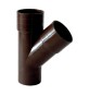 DERIVAZIONE PLUVIALE 45° Diam. 80 - Marrone