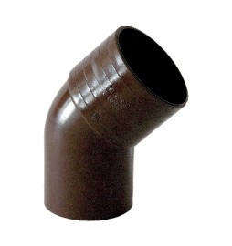 CURVA PLUVIALE 45° Diam. 100 - Marrone