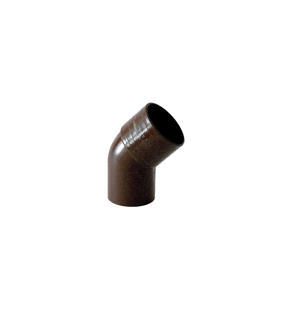 CURVA PLUVIALE 45° Diam. 100 - Marrone