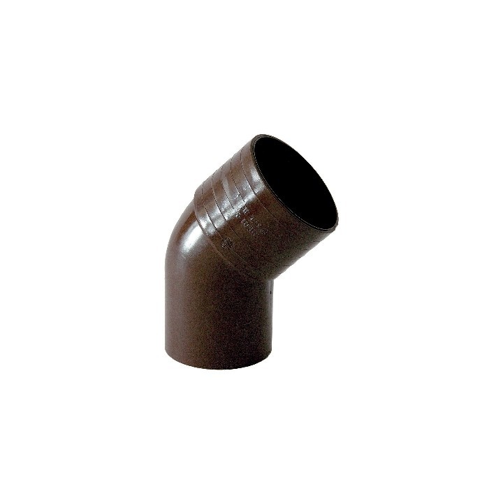 CURVA PLUVIALE 45° Diam. 100 - Marrone