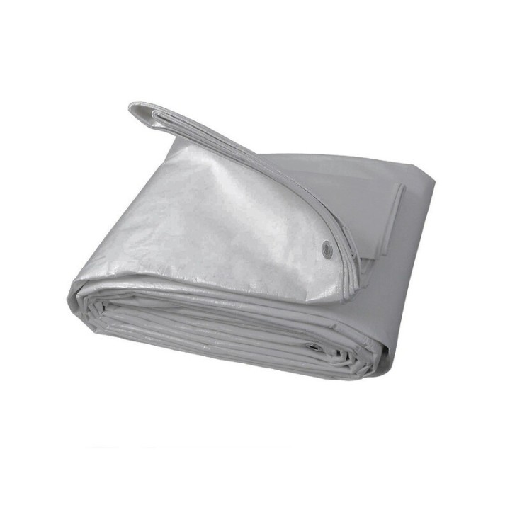 C TELO OCCHIELLATO PE USO ALIM.GRIGIO 4X 5M 200GR