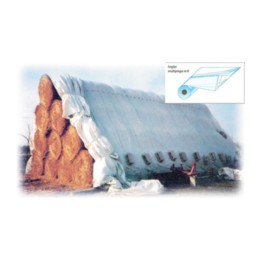 POLIETILENE IN FOGLIA BIANCO NERO H 800CM SP 0,2MM