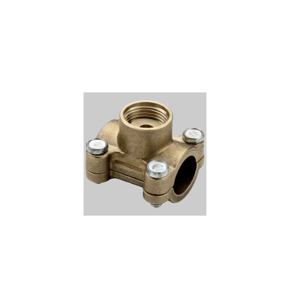PRESA ACQUA RAPIDA IN OTTONE - Per tubo 1/2
