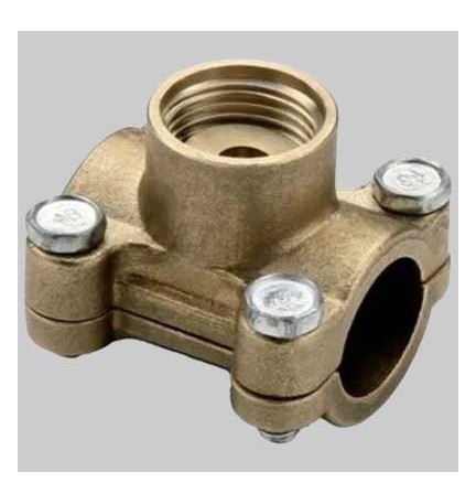 PRESA ACQUA RAPIDA IN OTTONE - Per tubo 1/2