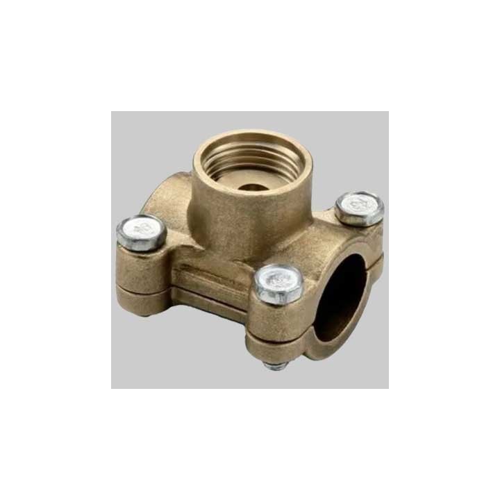 PRESA ACQUA RAPIDA IN OTTONE - Per tubo 1/2