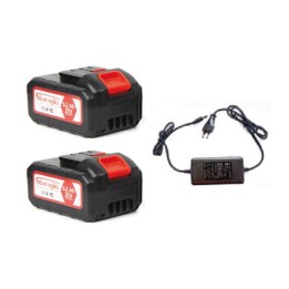 KIT 2 BATTERIE 21V 5,2 Ah + CARICABATTERIA SBARAGLIA