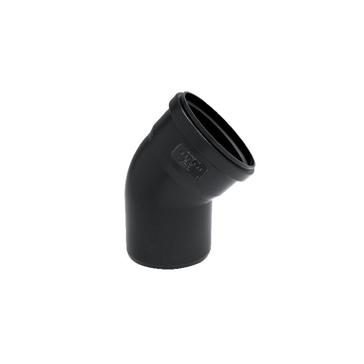 CURVA PHONO BLACK 15° MF Diam. 110 mm