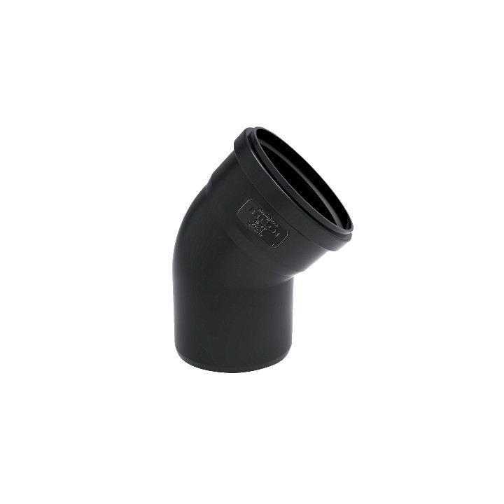 CURVA PHONO BLACK 30° MF Diam. 40 mm
