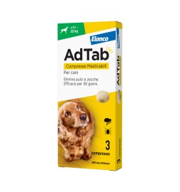 ADTAB COMPRESSE MASTICABILI P/CANI 11 - 22 KG