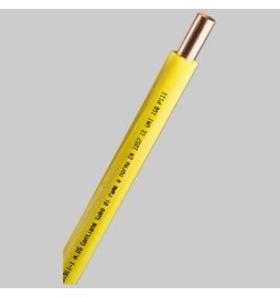 TUBO RAME RIVESTITO SMISOL TEK GAS - Ø 18 x 1