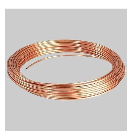 TUBO RAME NUDO IN ROTOLO SCUDO - Ø 10 x 1