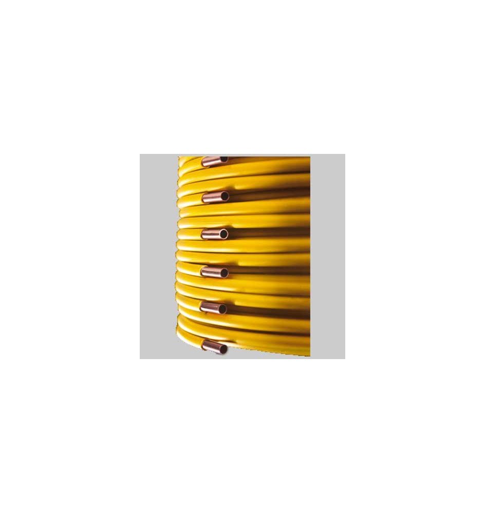 TUBO RAME RIVESTITO SMISOL GAS - Ø 18 x 1