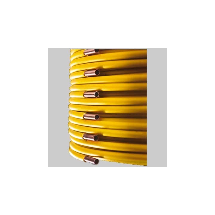 TUBO RAME RIVESTITO SMISOL GAS - Ø 18 x 1