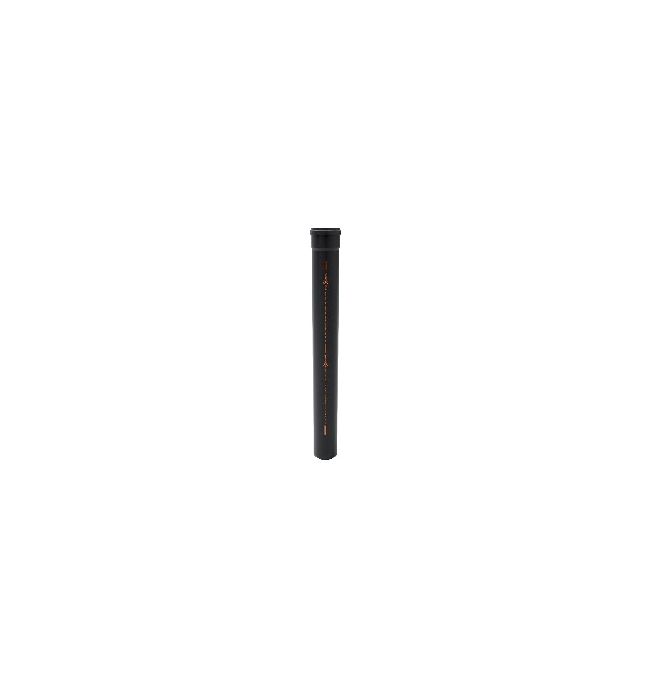 TUBO PHONO BLACK 1 BICCHIERE Diam. 110 lungh. 3000