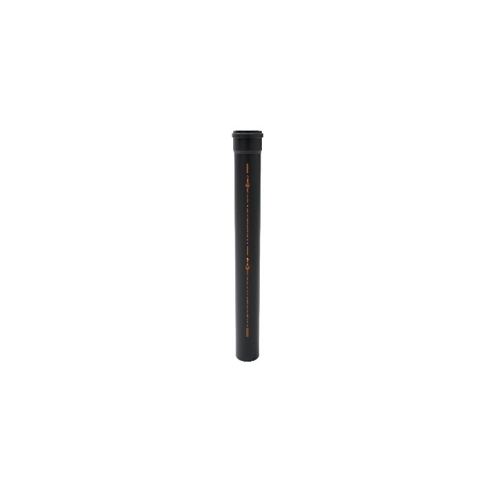 TUBO PHONO BLACK 1 BICCHIERE Diam. 125 lungh. 1000