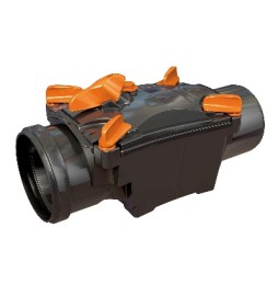 VALVOLA ANTIRIFLUSSO "OTTIMA" 1 PIATTELLO INOX MF Diam. 100