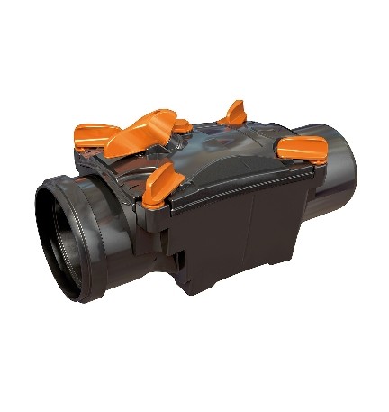 VALVOLA ANTIRIFLUSSO "OTTIMA" 1 PIATTELLO INOX MF Diam. 100