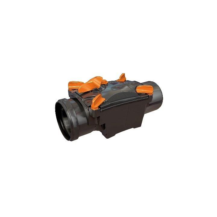 VALVOLA ANTIRIFLUSSO "OTTIMA" 1 PIATTELLO INOX MF Diam. 110