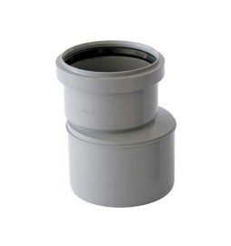 RACCORDO DI PASSAGGIO PVC PP AUMENTO ECCENTRICO Diam. 110/125