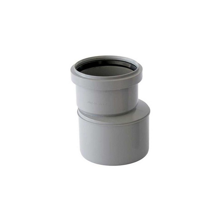 RACCORDO DI PASSAGGIO PVC PP AUMENTO ECCENTRICO Diam. 110/125