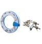 C SET FASCETTA STRINGITUBO SS430 ROT MM9 5M 8 MORSETTI