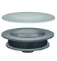 TAPPO PER POZZETTO A PAVIMENTO CON PIATTELLO INOX Diam. 100