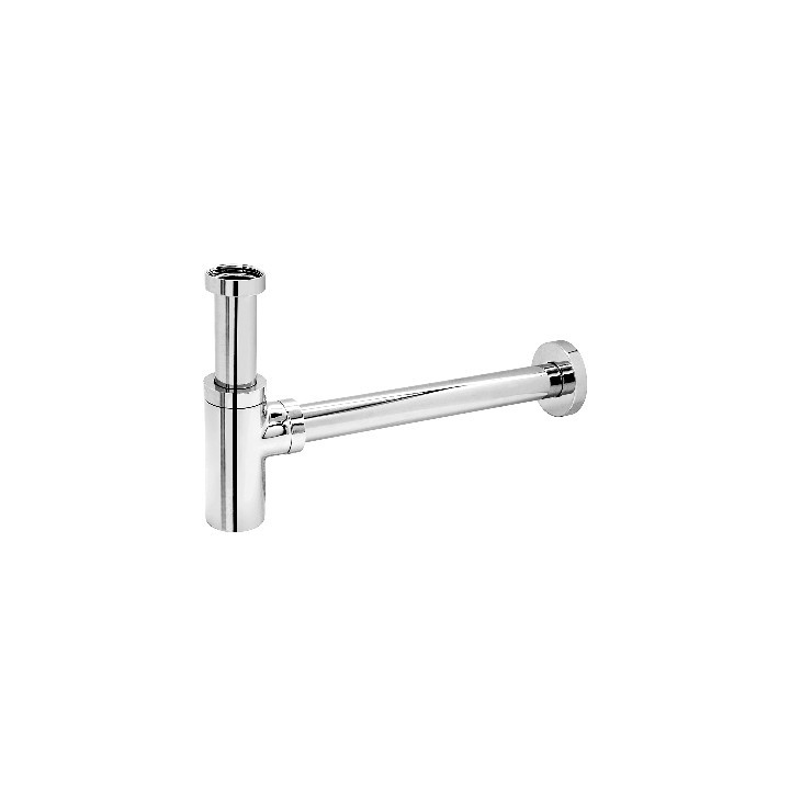 SIFONE DI SCARICO TELESCOPICO A BOTTIGLIA BOB 1"1/4 Cromo