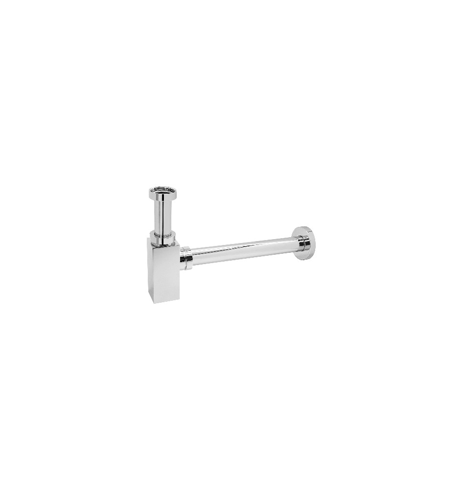 SIFONE DI SCARICO QUADRO TED 1"1/4 Cromo