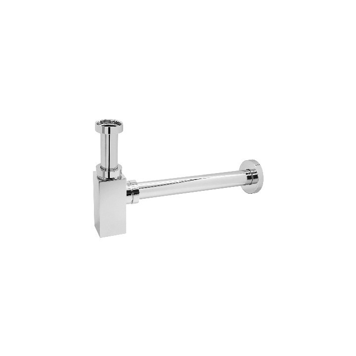 SIFONE DI SCARICO QUADRO TED 1"1/4 Cromo