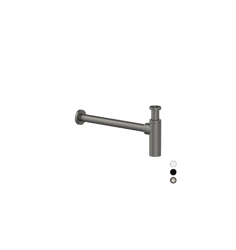 SIFONE D'ARREDO TONDO 1" 1/4 Bianco Opaco