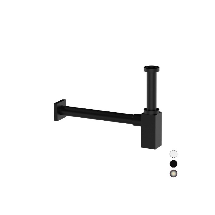 SIFONE D'ARREDO QUADRO 1" 1/4 Bianco Opaco
